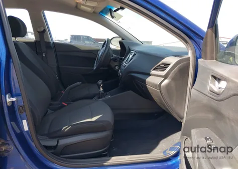 2018 Hyundai Accent Se z USA, uszkodzony, nr VIN 3KPC24A35JE022575